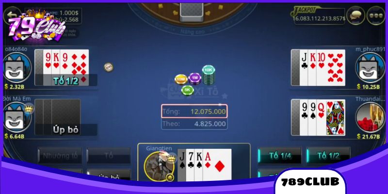 Cách Chơi Xì Tố - Chơi Thả Ga, Thắng Lớn Cực Đã Tại 79Club 5 Chi tiết từng bước trong cách chơi xì tố